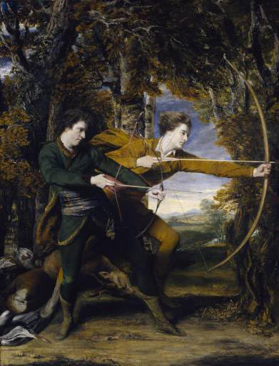 Sir Joshua Reynolds Colonel Acland and Lord Sydney, 'The Archers